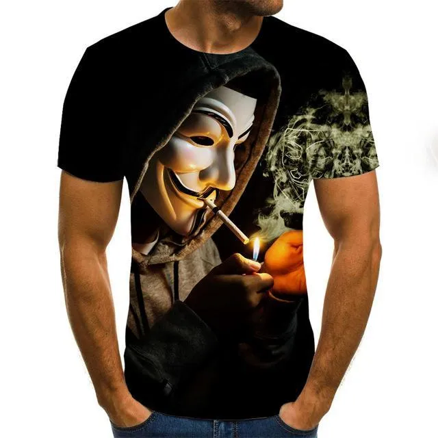 Series Printed 3D T-shirt